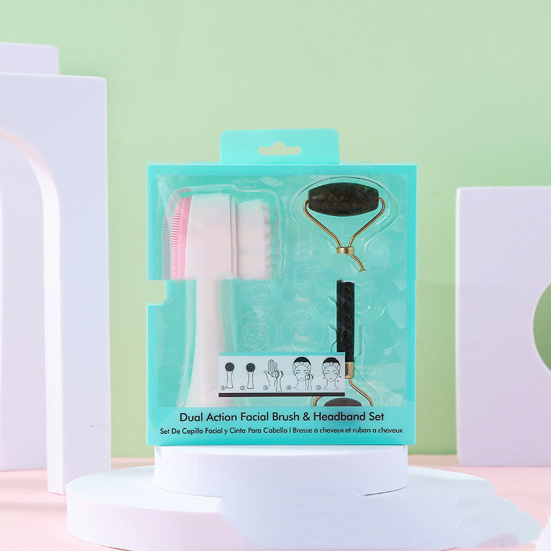 Rouleau de Jade pour Visage – Massage Facial Anti-âge & Contour des Yeux