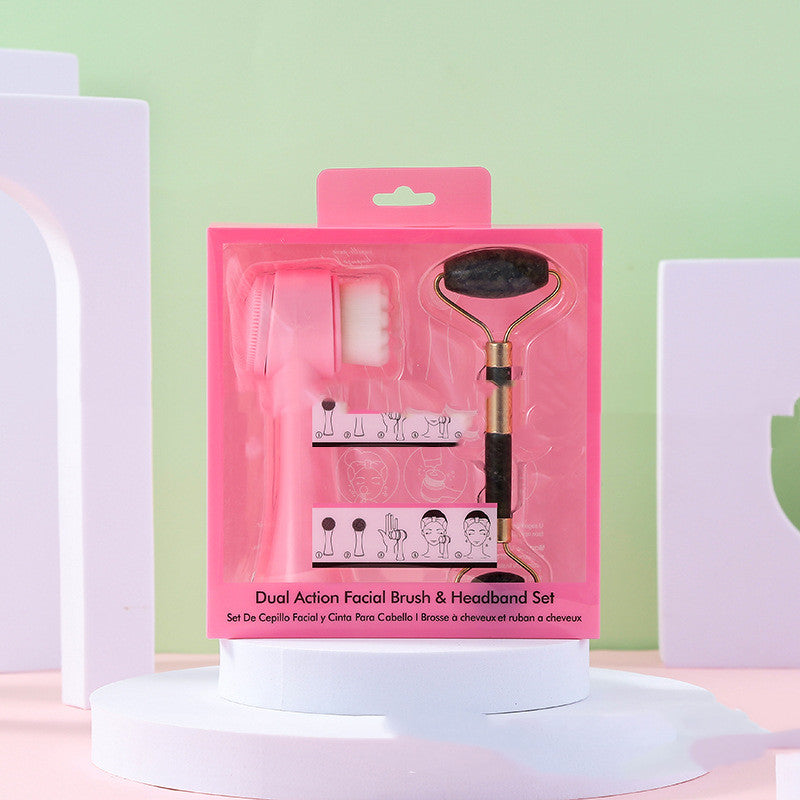 Rouleau de Jade pour Visage – Massage Facial Anti-âge & Contour des Yeux